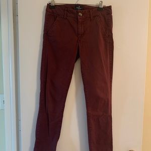 Maroon Khakis